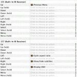 Keyboard Map for Plex in Remote Buddy